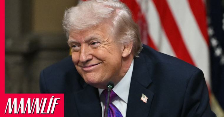 Trump telur Ísland tilheyra Bandaríkjunum