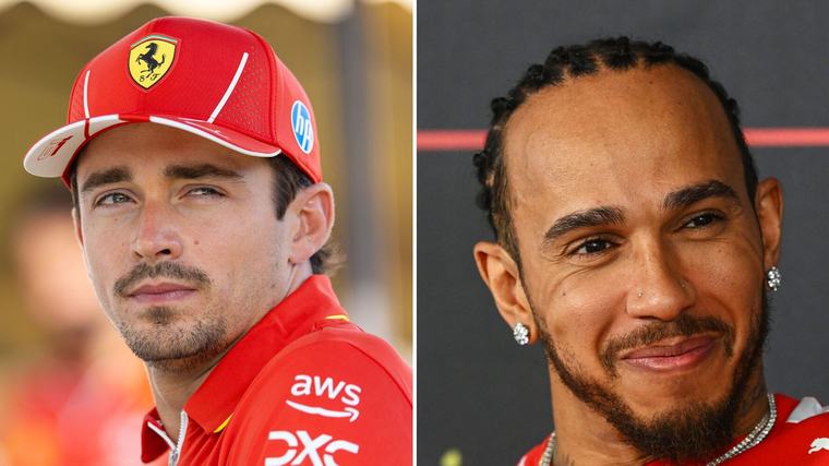 Leclerc segir ekkert þungt milli hans og Hamilton
