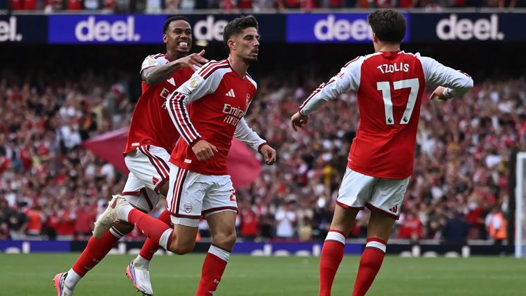 Arsenal vann stórleikinn eftir að hafa lent undir